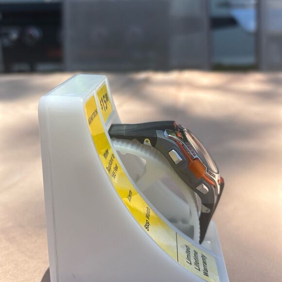 Armitron Silver and Orange Smartwatch with Digital Display - Picture 4 of 4